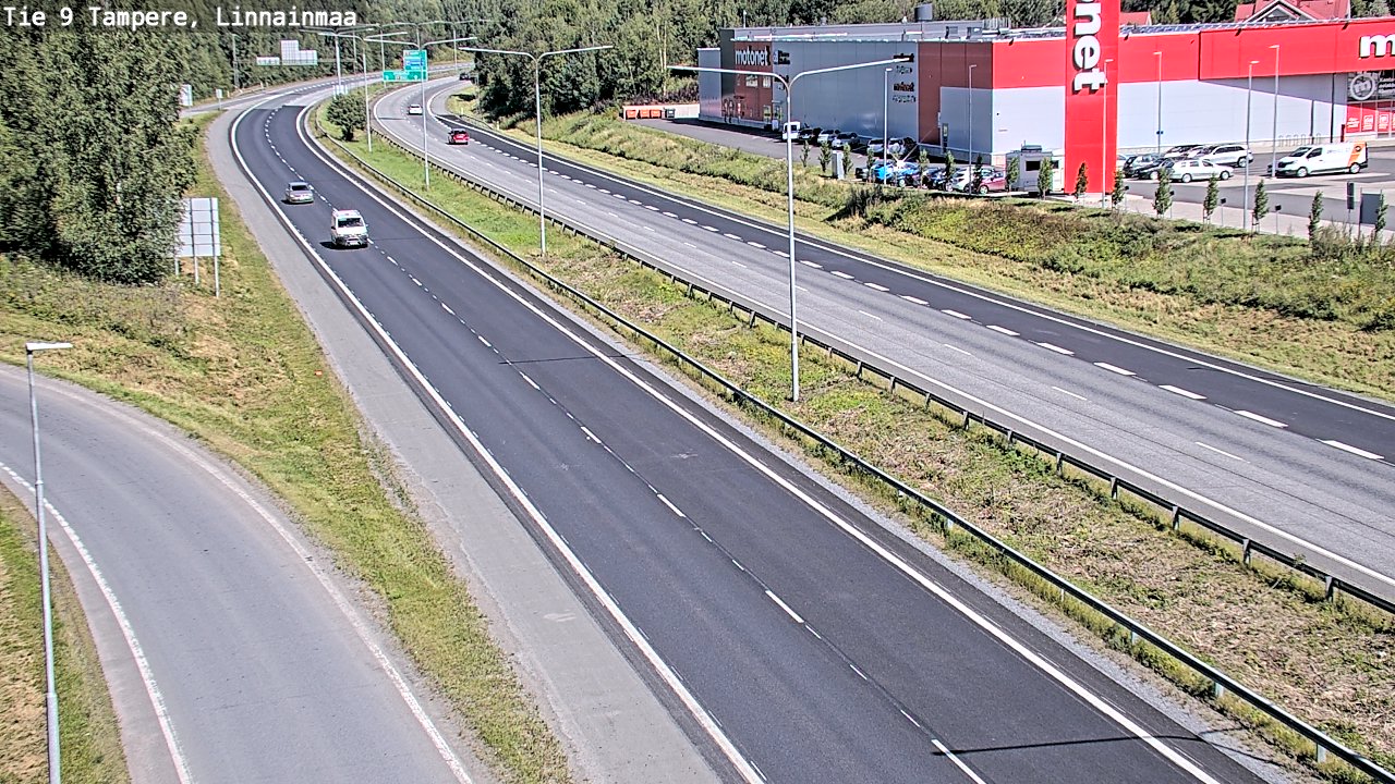 Kelikamerat Kuva Tie 9 Tampere, Linnainmaa, Tampere, Pirkanmaa