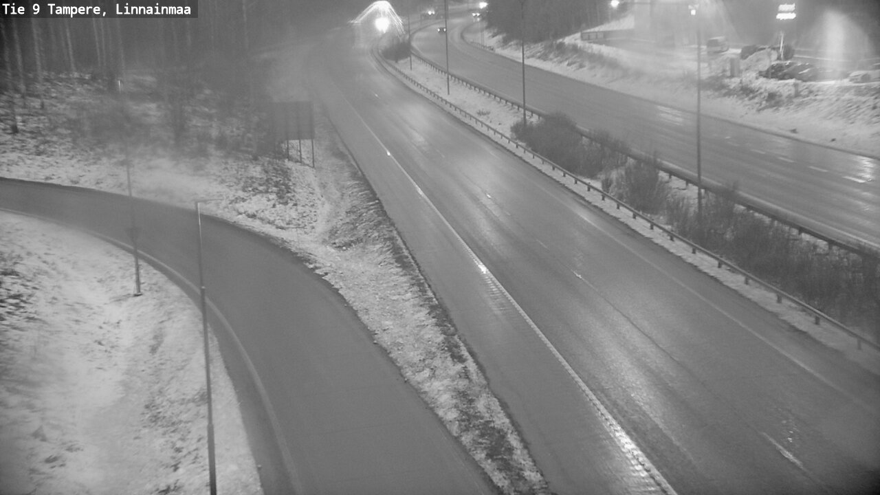 Weather Camera Image Väg 9 Tammerfors, Linnainmaa, Tampere, Pirkanmaa