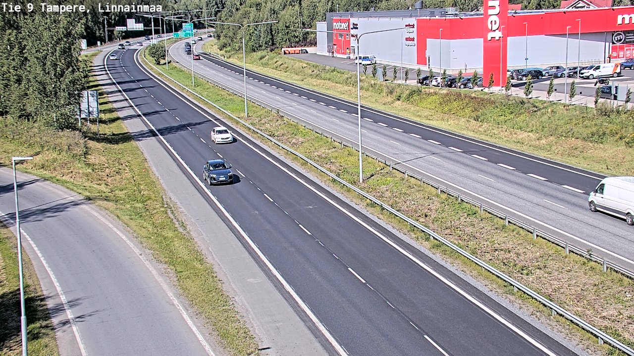 Kelikamerat Kuva Tie 9 Tampere, Linnainmaa, Tampere, Pirkanmaa