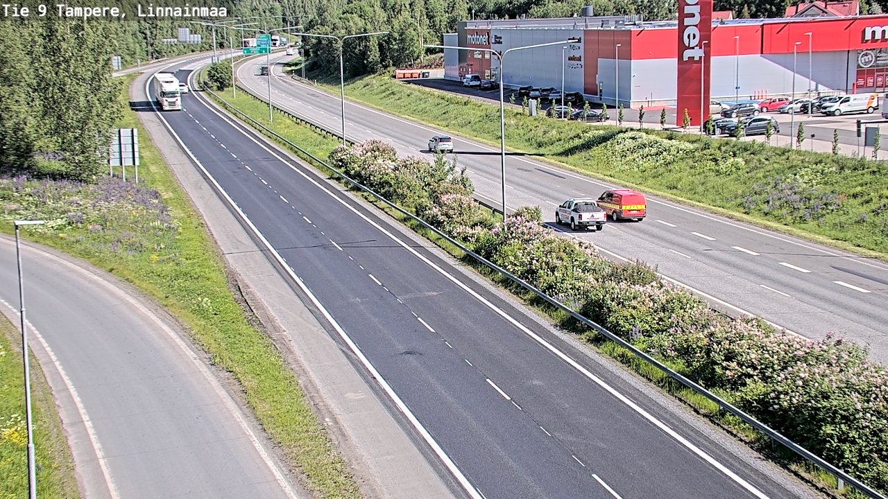 Kelikamerat Kuva Tie 9 Tampere, Linnainmaa, Tampere, Pirkanmaa