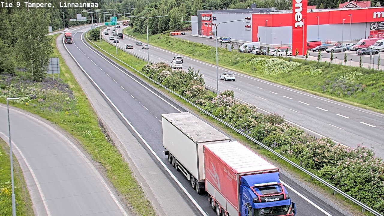 Kelikamerat Kuva Tie 9 Tampere, Linnainmaa, Tampere, Pirkanmaa