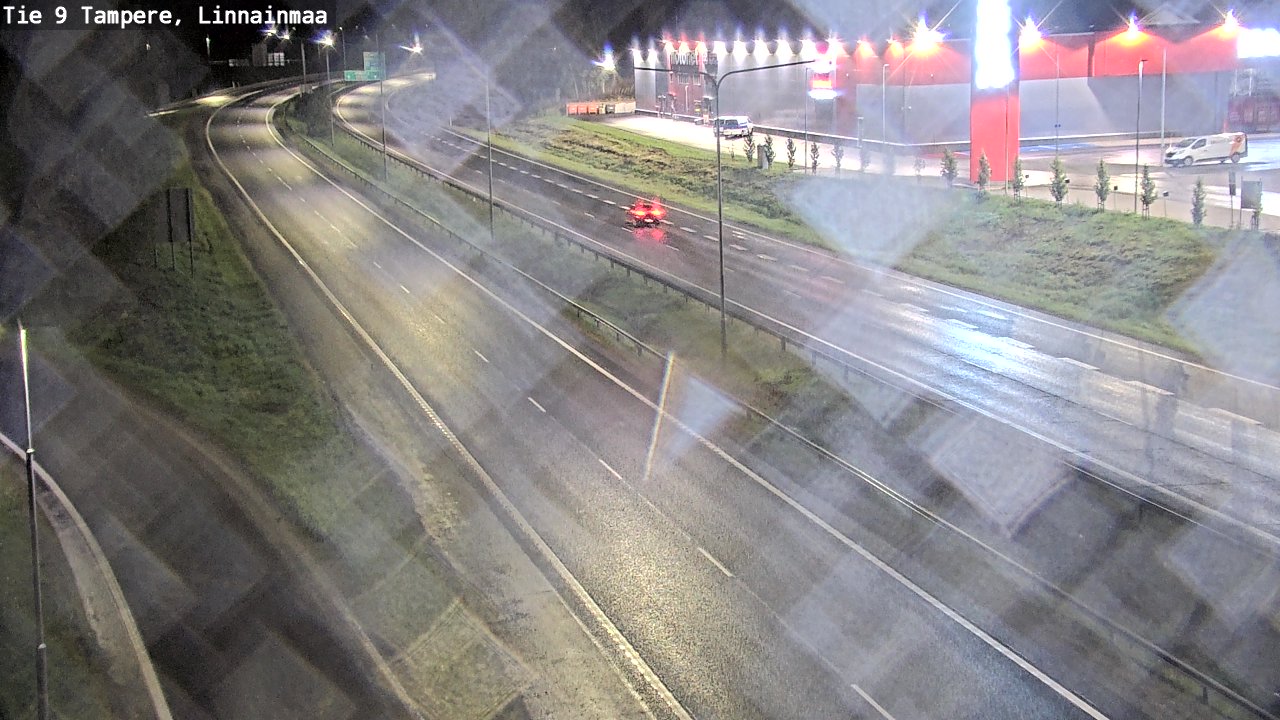 Weather Camera Image Väg 9 Tammerfors, Linnainmaa, Tampere, Pirkanmaa