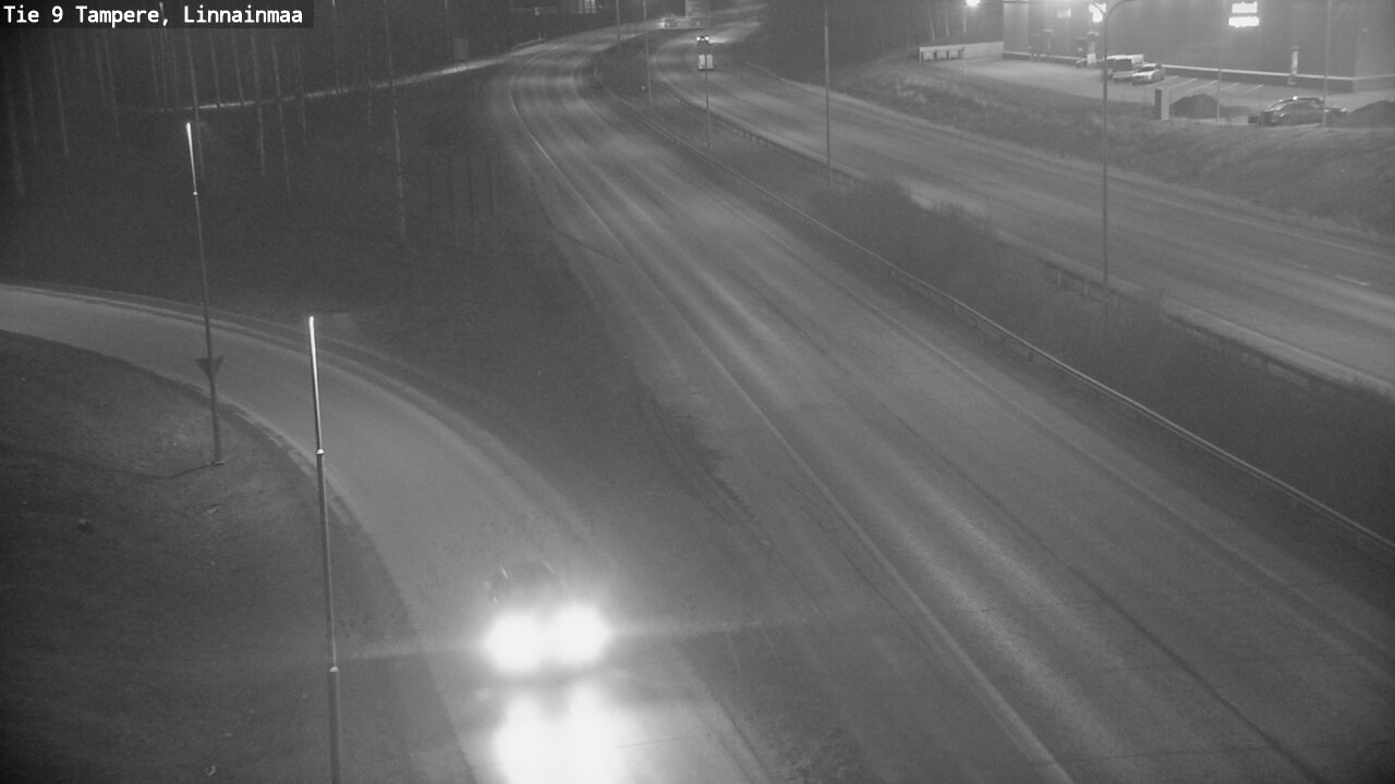 Weather Camera Image Väg 9 Tammerfors, Linnainmaa, Tampere, Pirkanmaa