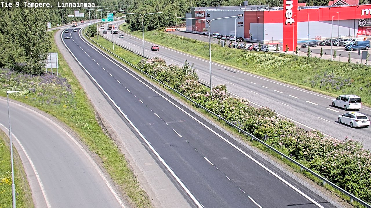 Kelikamerat Kuva Tie 9 Tampere, Linnainmaa, Tampere, Pirkanmaa