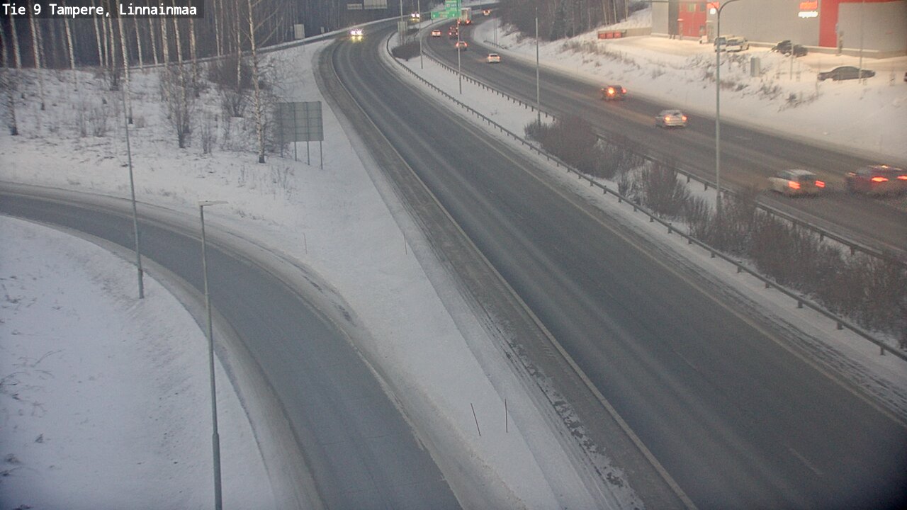 Weather Camera Image Road 9 Tampere, Linnainmaa, Tampere, Pirkanmaa