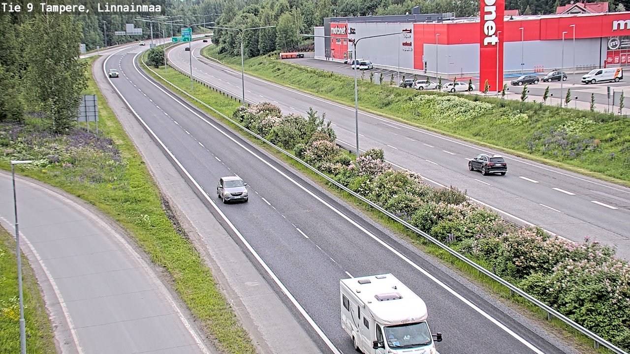 Kelikamerat Kuva Tie 9 Tampere, Linnainmaa, Tampere, Pirkanmaa