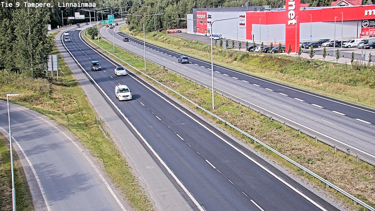 Kelikamerat Kuva Tie 9 Tampere, Linnainmaa, Tampere, Pirkanmaa