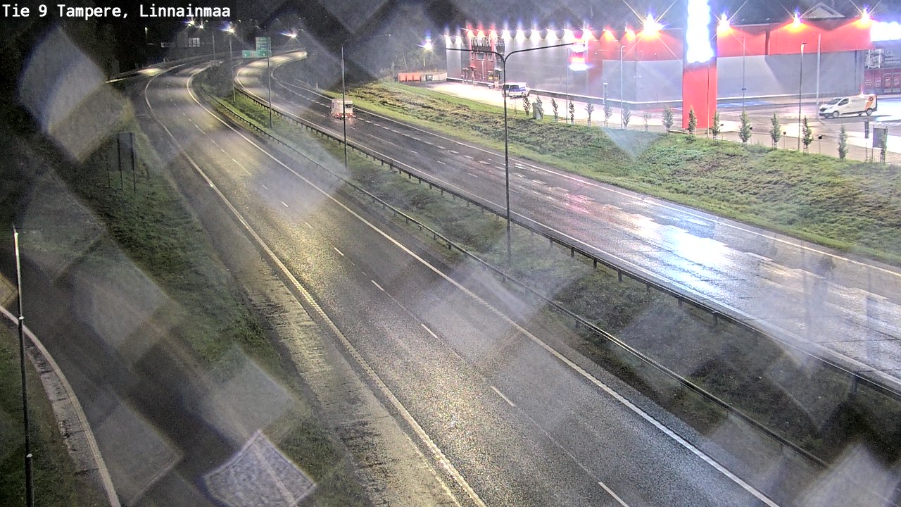 Weather Camera Image Väg 9 Tammerfors, Linnainmaa, Tampere, Pirkanmaa