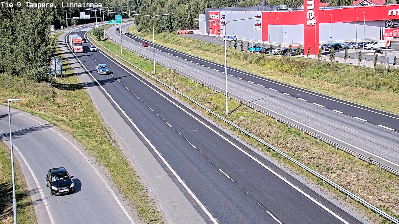 Kelikamerat Kuva Tie 9 Tampere, Linnainmaa, Tampere, Pirkanmaa