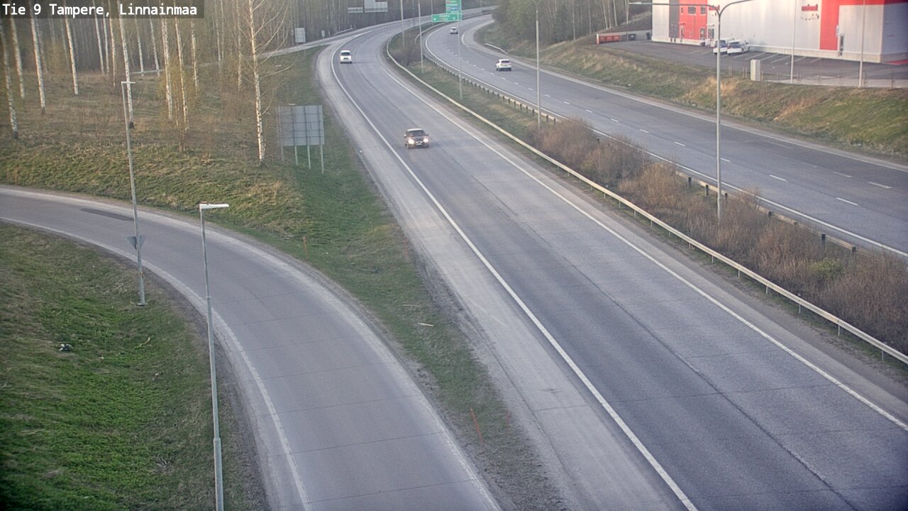 Weather Camera Image Road 9 Tampere, Linnainmaa, Tampere, Pirkanmaa