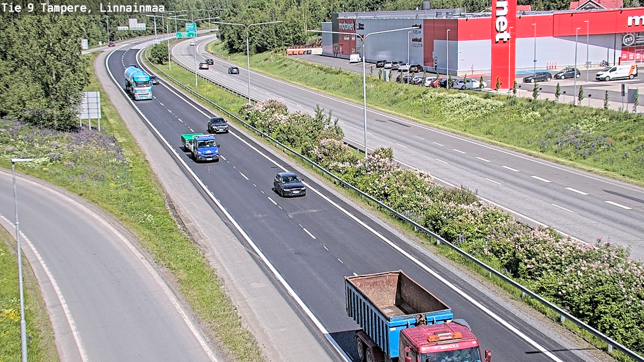 Kelikamerat Kuva Tie 9 Tampere, Linnainmaa, Tampere, Pirkanmaa
