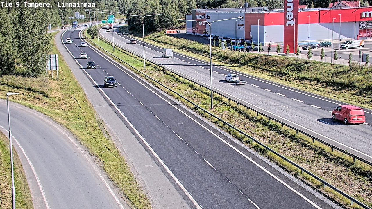 Kelikamerat Kuva Tie 9 Tampere, Linnainmaa, Tampere, Pirkanmaa