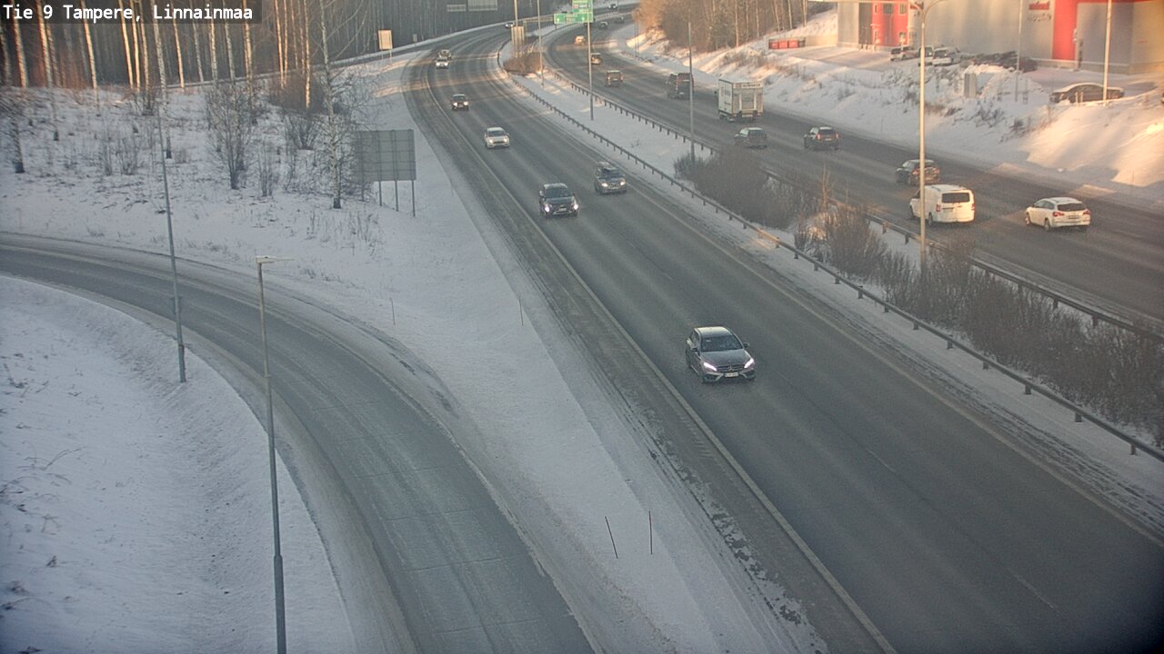 Weather Camera Image Road 9 Tampere, Linnainmaa, Tampere, Pirkanmaa