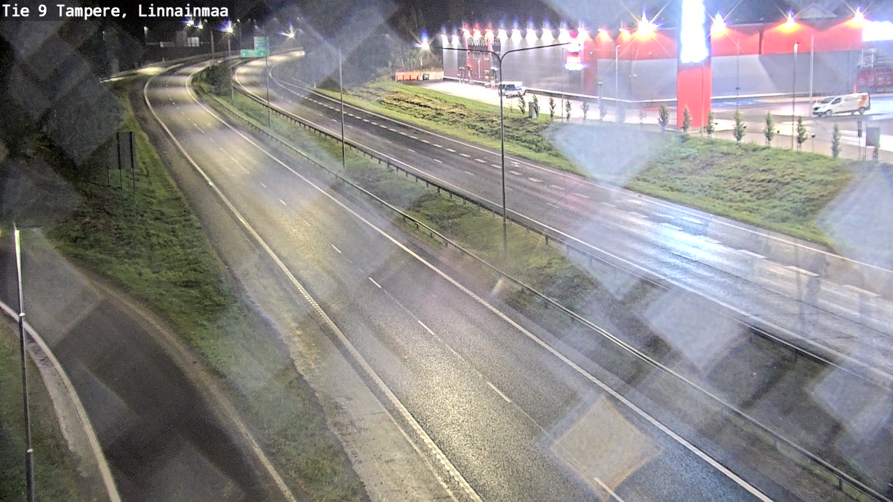 Weather Camera Image Väg 9 Tammerfors, Linnainmaa, Tampere, Pirkanmaa