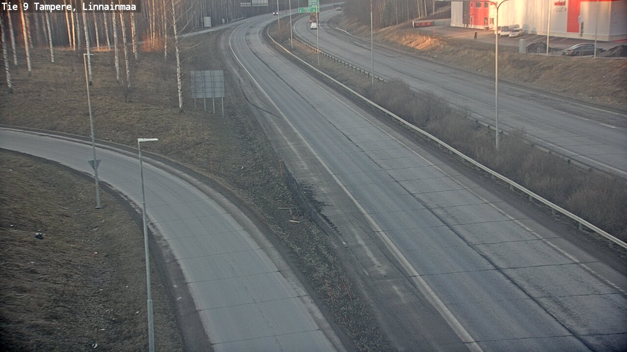 Weather Camera Image Road 9 Tampere, Linnainmaa, Tampere, Pirkanmaa