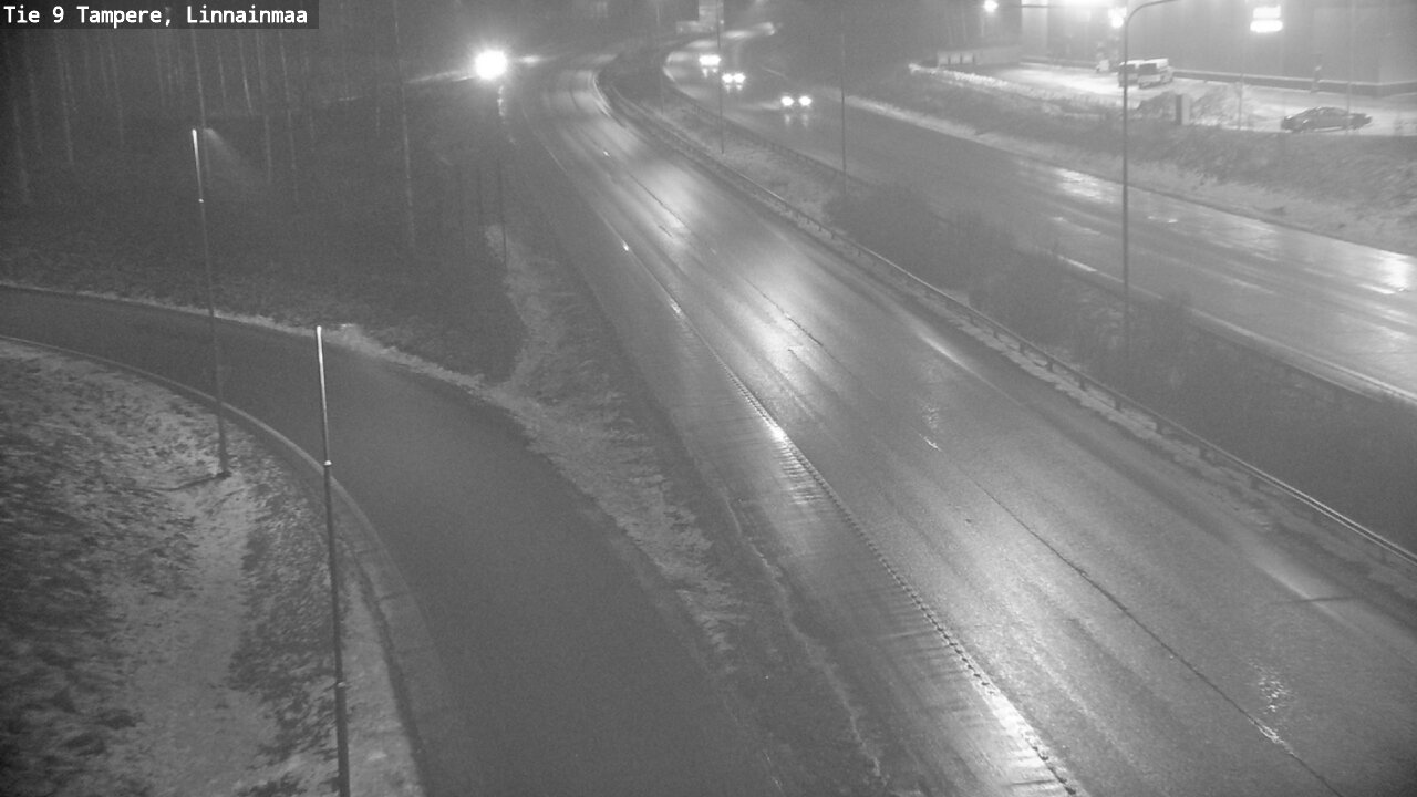 Weather Camera Image Väg 9 Tammerfors, Linnainmaa, Tampere, Pirkanmaa