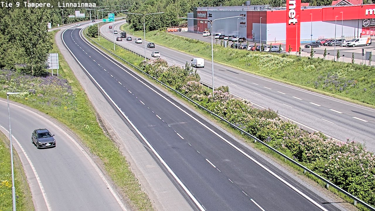 Kelikamerat Kuva Tie 9 Tampere, Linnainmaa, Tampere, Pirkanmaa