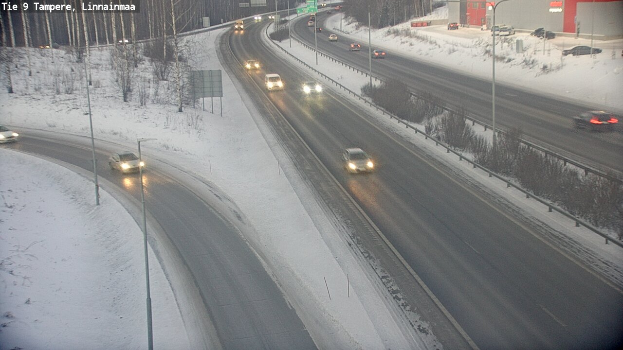 Weather Camera Image Road 9 Tampere, Linnainmaa, Tampere, Pirkanmaa