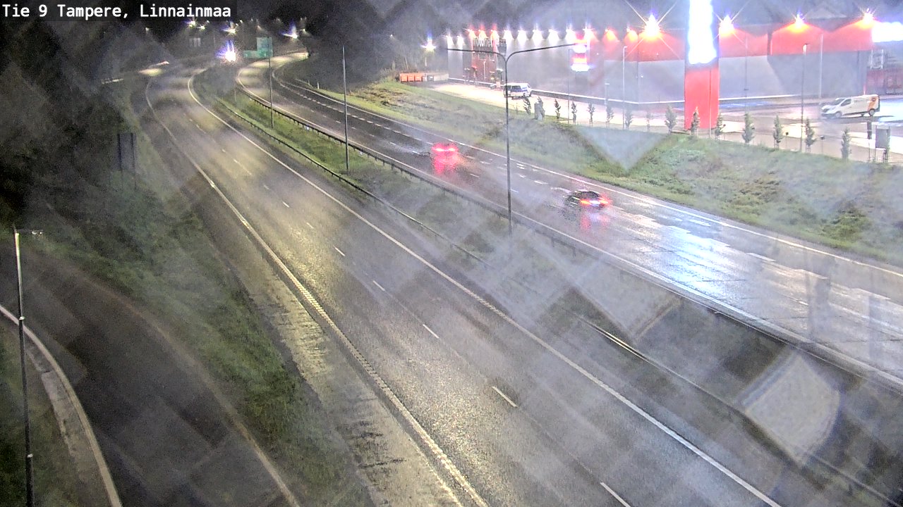 Weather Camera Image Väg 9 Tammerfors, Linnainmaa, Tampere, Pirkanmaa