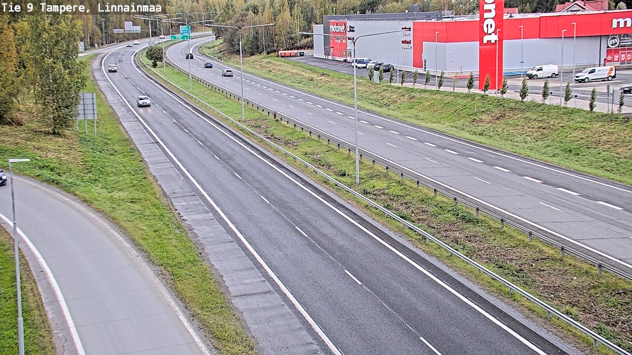Kelikamerat Kuva Tie 9 Tampere, Linnainmaa, Tampere, Pirkanmaa