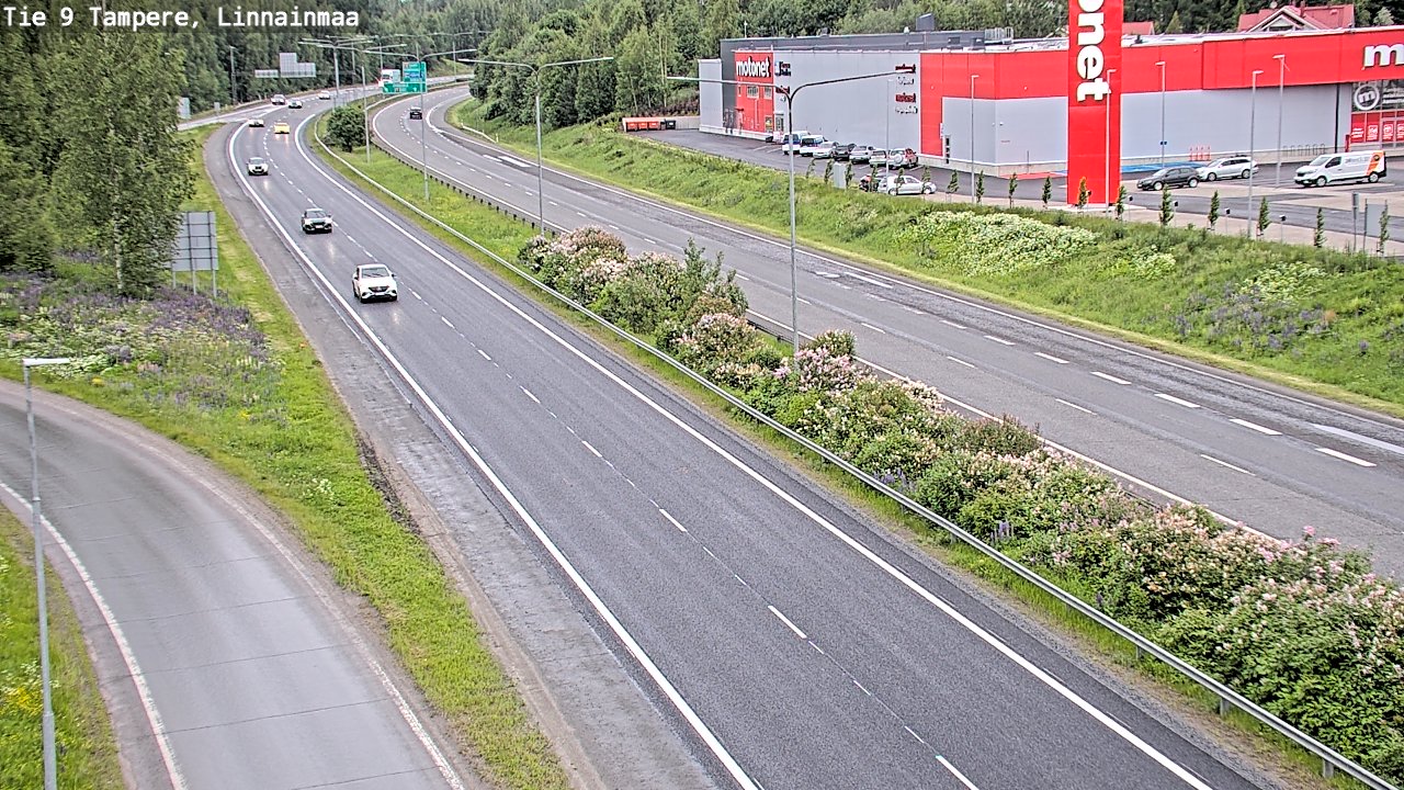 Kelikamerat Kuva Tie 9 Tampere, Linnainmaa, Tampere, Pirkanmaa