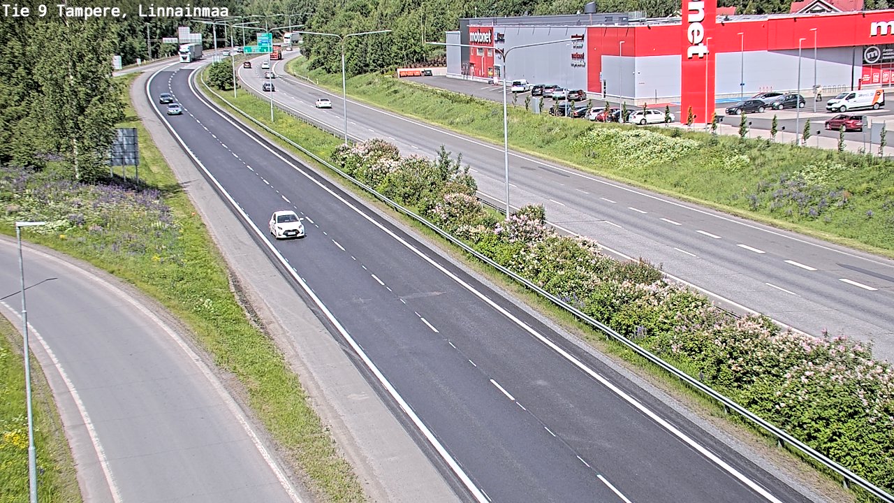 Kelikamerat Kuva Tie 9 Tampere, Linnainmaa, Tampere, Pirkanmaa