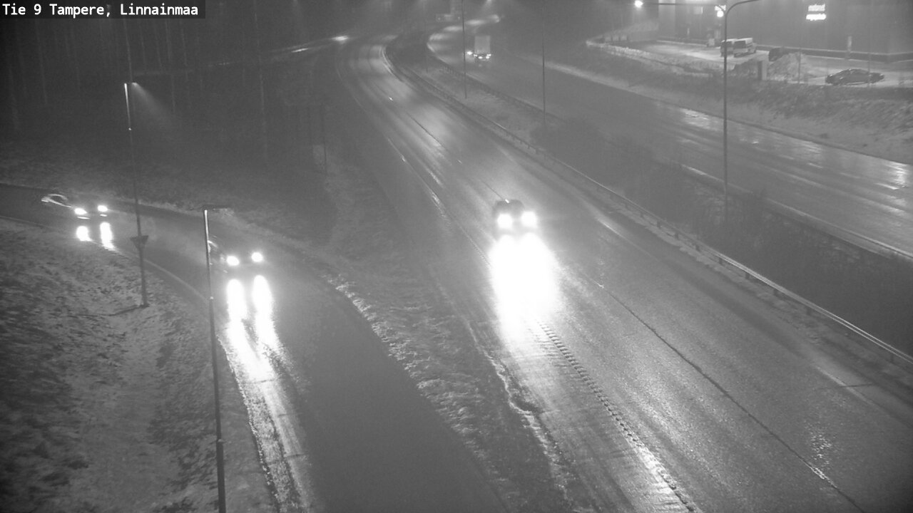 Weather Camera Image Väg 9 Tammerfors, Linnainmaa, Tampere, Pirkanmaa