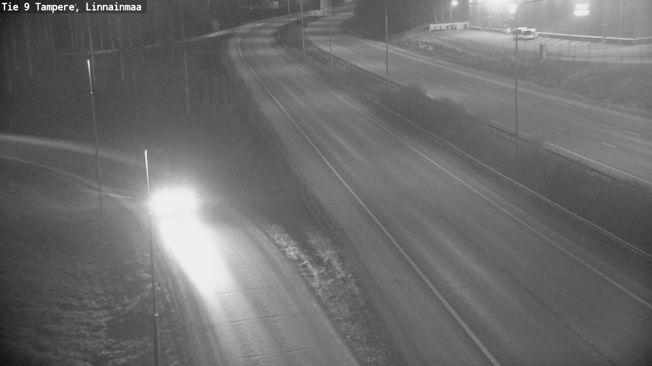 Weather Camera Image Väg 9 Tammerfors, Linnainmaa, Tampere, Pirkanmaa
