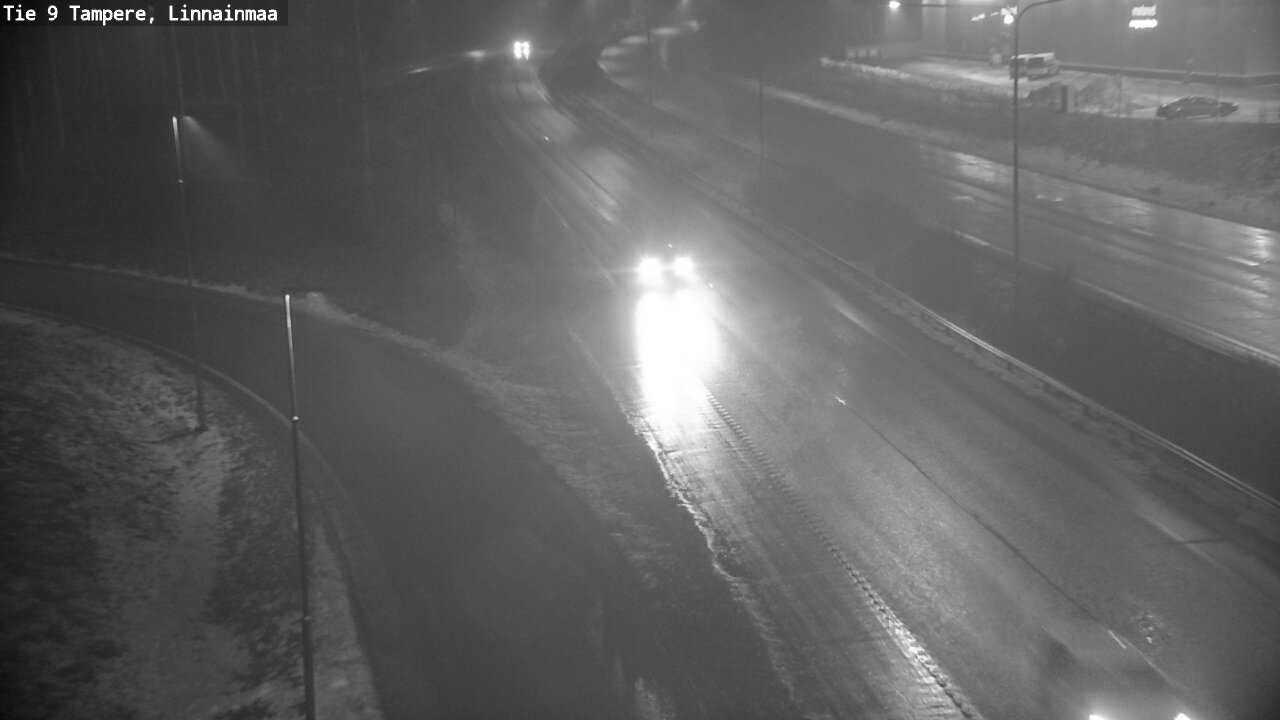 Weather Camera Image Väg 9 Tammerfors, Linnainmaa, Tampere, Pirkanmaa