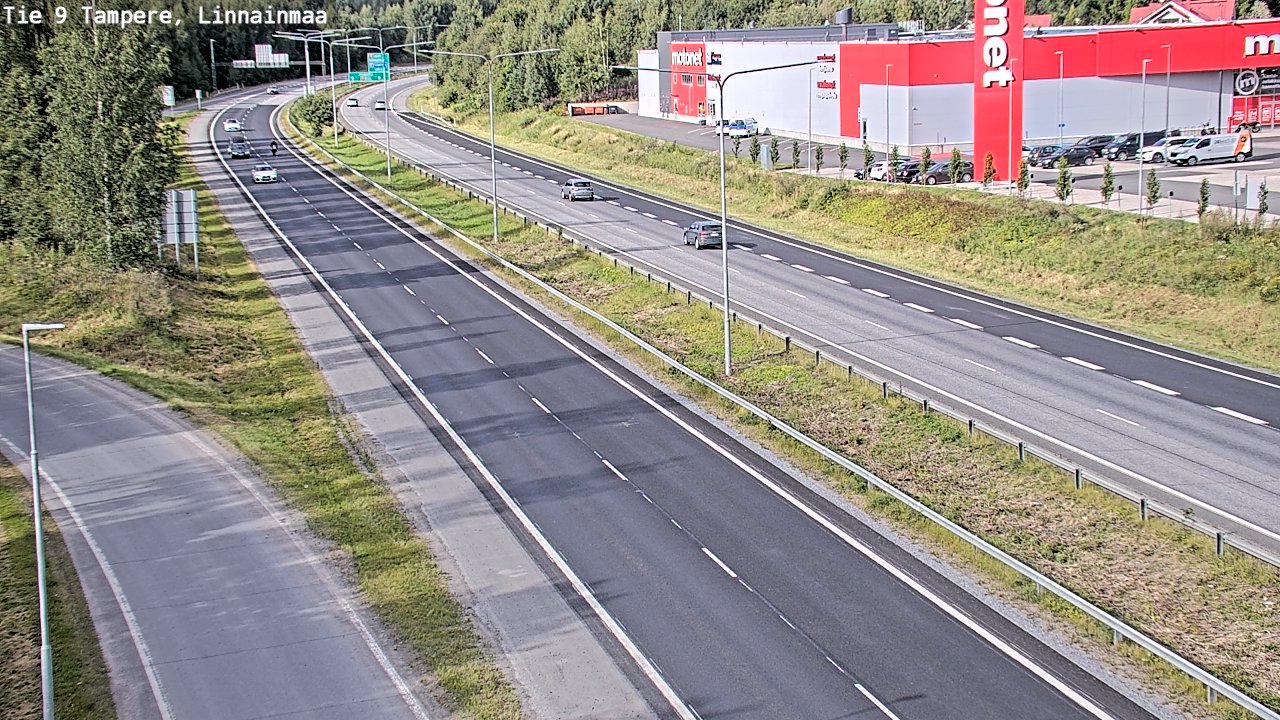 Kelikamerat Kuva Tie 9 Tampere, Linnainmaa, Tampere, Pirkanmaa