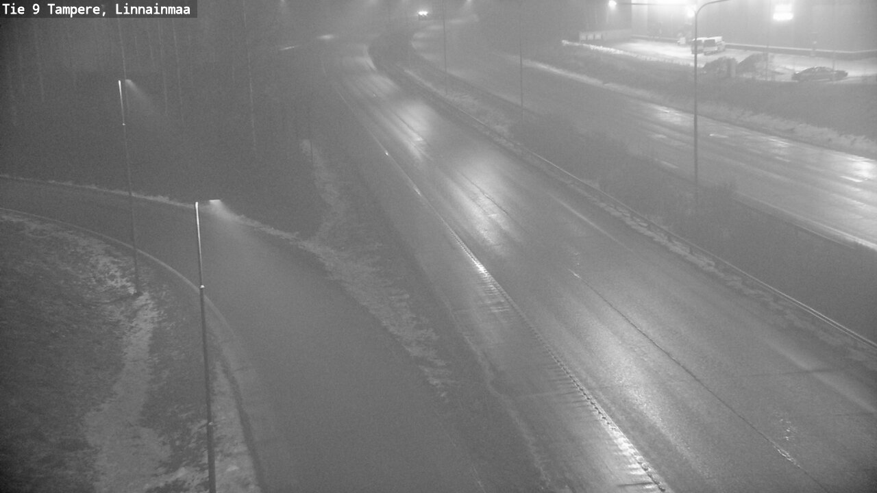 Weather Camera Image Väg 9 Tammerfors, Linnainmaa, Tampere, Pirkanmaa