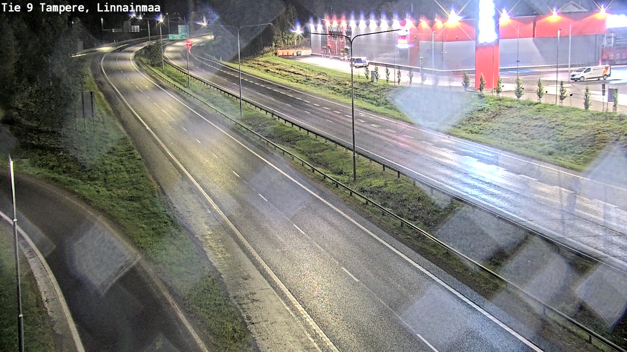 Weather Camera Image Väg 9 Tammerfors, Linnainmaa, Tampere, Pirkanmaa