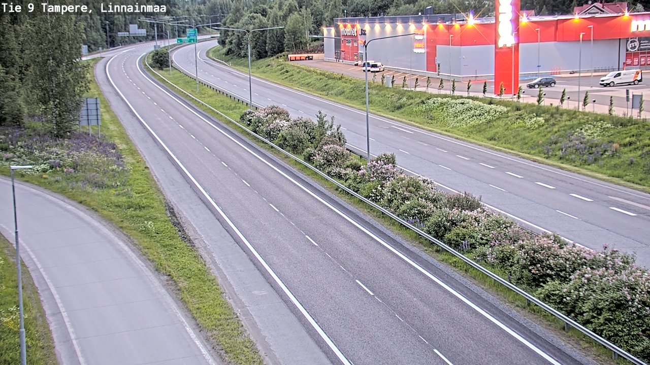 Kelikamerat Kuva Tie 9 Tampere, Linnainmaa, Tampere, Pirkanmaa