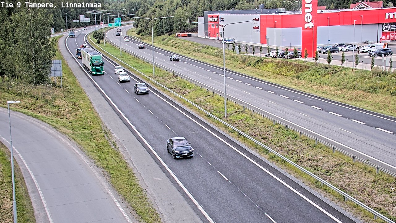 Kelikamerat Kuva Tie 9 Tampere, Linnainmaa, Tampere, Pirkanmaa