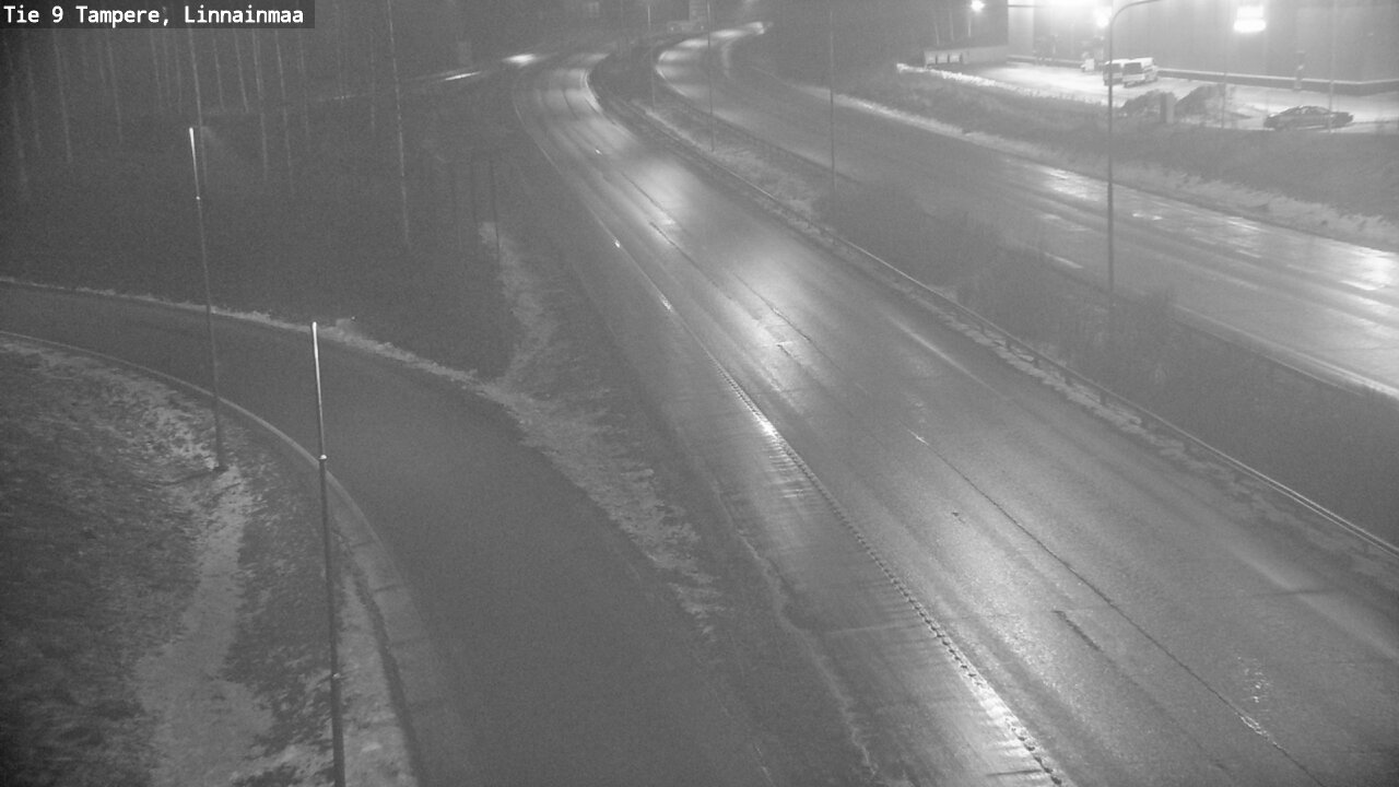 Weather Camera Image Väg 9 Tammerfors, Linnainmaa, Tampere, Pirkanmaa