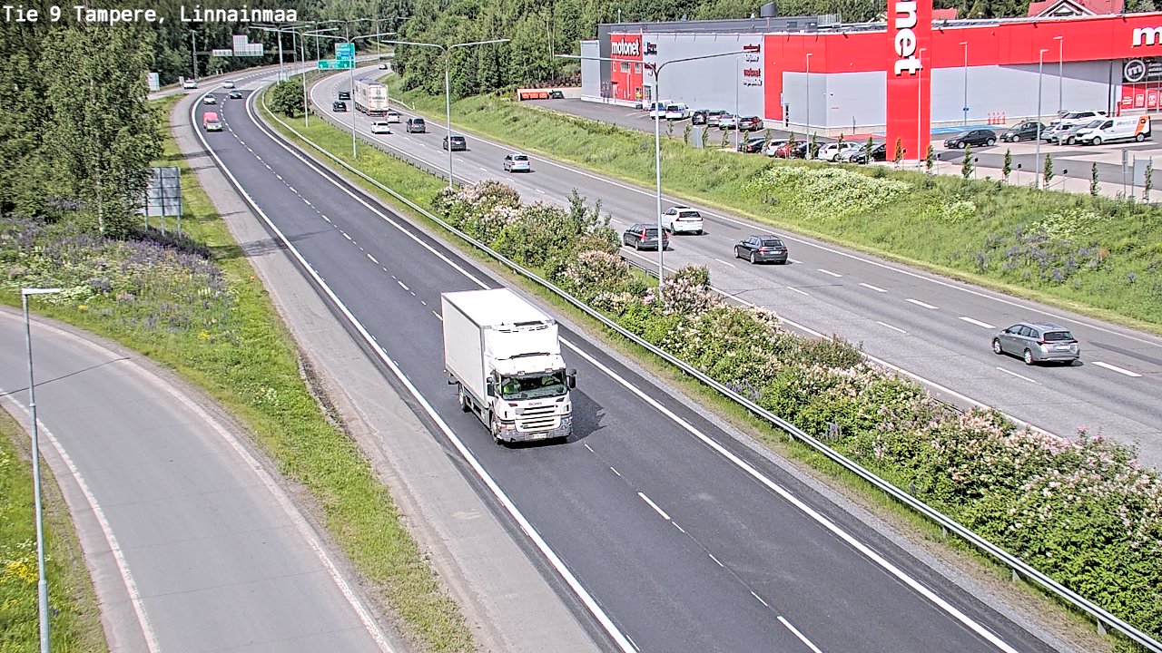 Kelikamerat Kuva Tie 9 Tampere, Linnainmaa, Tampere, Pirkanmaa