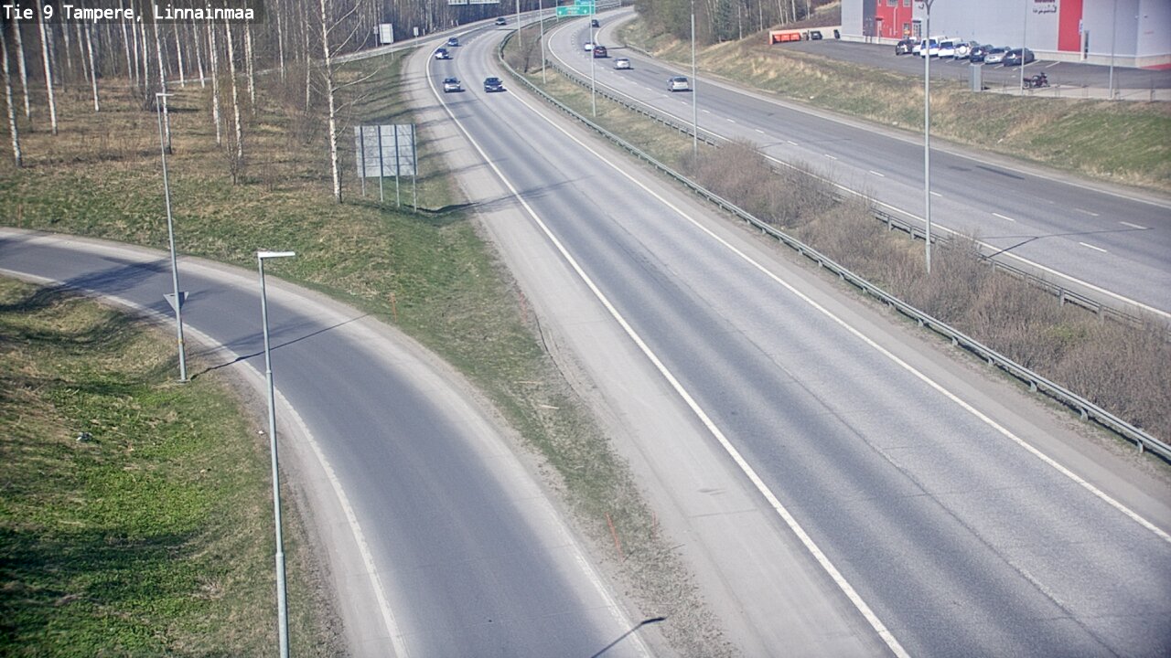 Weather Camera Image Road 9 Tampere, Linnainmaa, Tampere, Pirkanmaa
