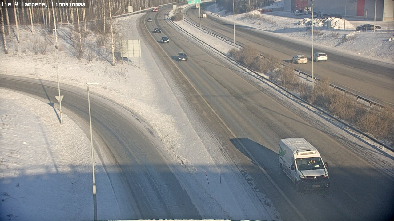 Weather Camera Image Road 9 Tampere, Linnainmaa, Tampere, Pirkanmaa