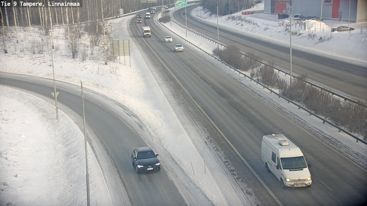 Weather Camera Image Road 9 Tampere, Linnainmaa, Tampere, Pirkanmaa