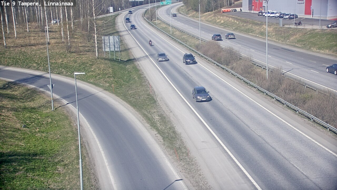 Weather Camera Image Road 9 Tampere, Linnainmaa, Tampere, Pirkanmaa