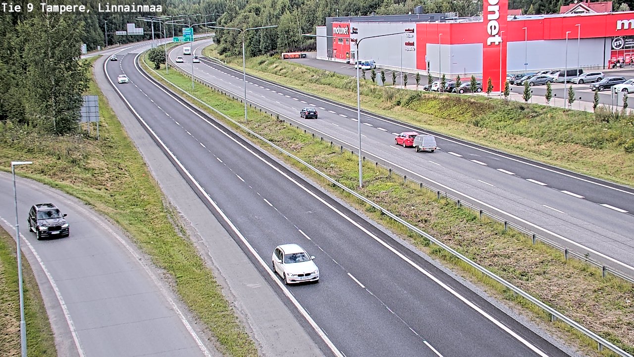 Kelikamerat Kuva Tie 9 Tampere, Linnainmaa, Tampere, Pirkanmaa