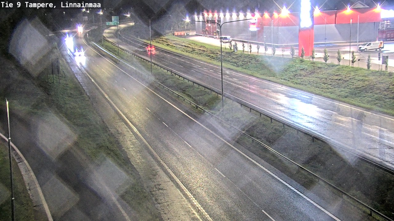 Weather Camera Image Väg 9 Tammerfors, Linnainmaa, Tampere, Pirkanmaa