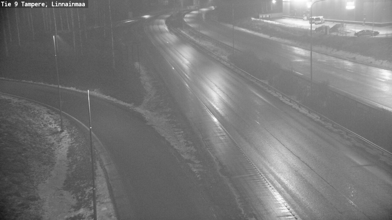 Weather Camera Image Väg 9 Tammerfors, Linnainmaa, Tampere, Pirkanmaa