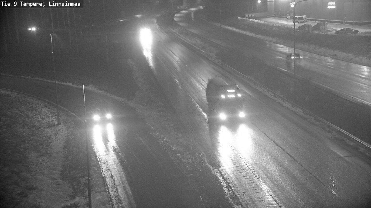 Weather Camera Image Väg 9 Tammerfors, Linnainmaa, Tampere, Pirkanmaa