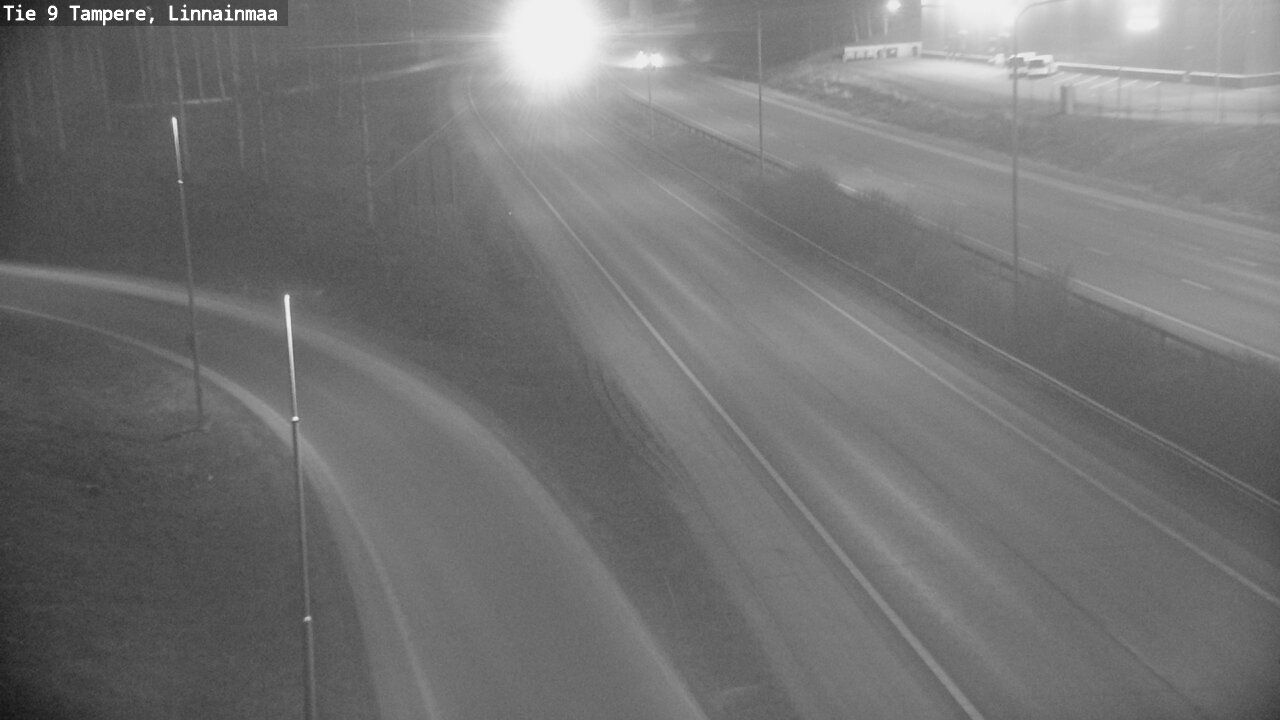 Weather Camera Image Väg 9 Tammerfors, Linnainmaa, Tampere, Pirkanmaa