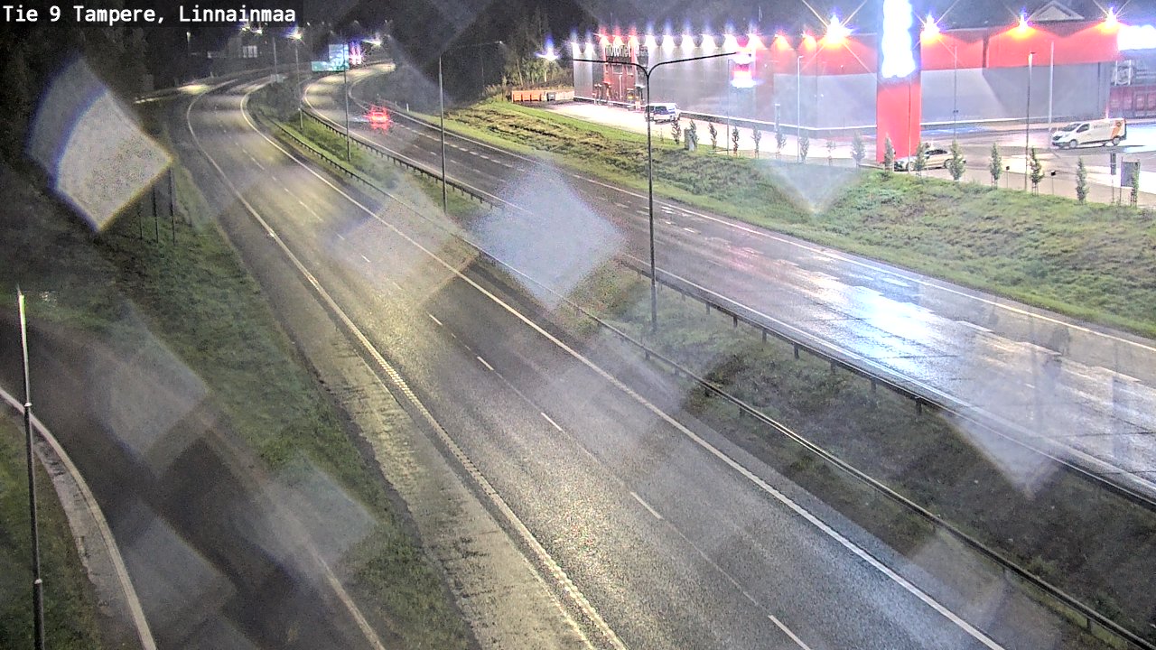 Weather Camera Image Väg 9 Tammerfors, Linnainmaa, Tampere, Pirkanmaa