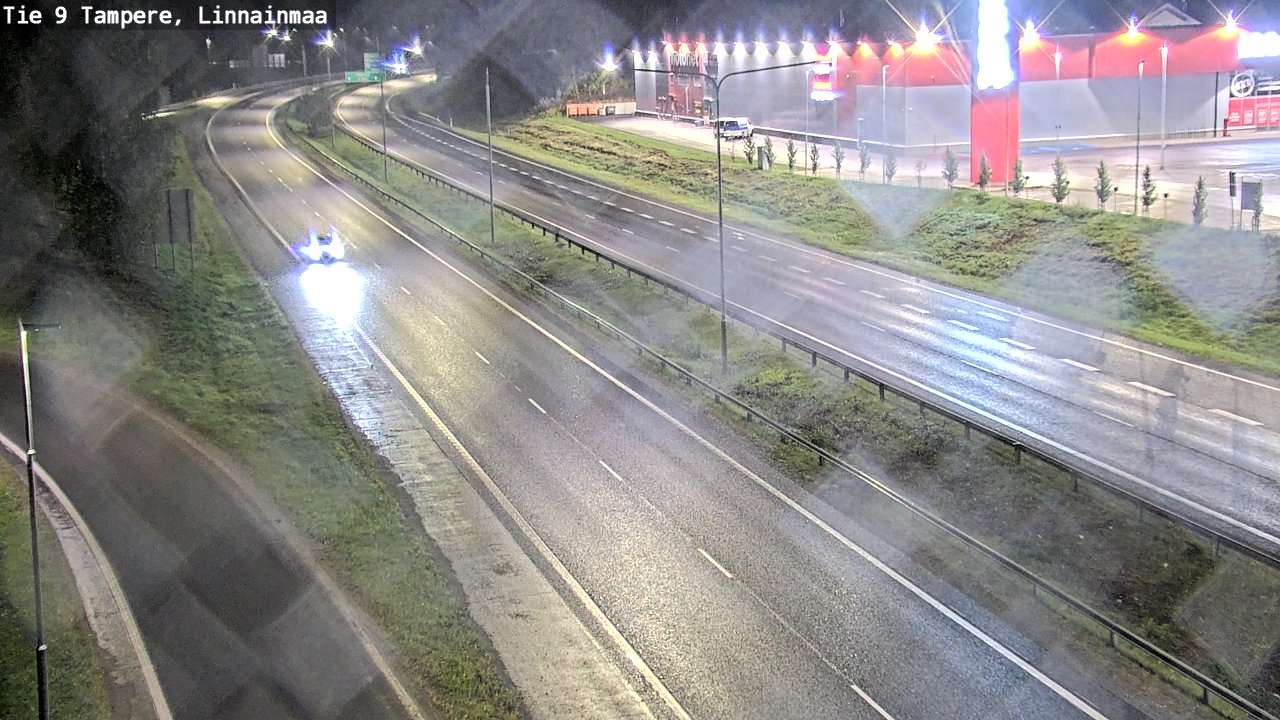 Weather Camera Image Väg 9 Tammerfors, Linnainmaa, Tampere, Pirkanmaa