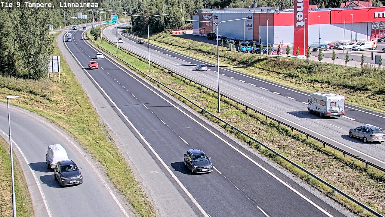 Kelikamerat Kuva Tie 9 Tampere, Linnainmaa, Tampere, Pirkanmaa