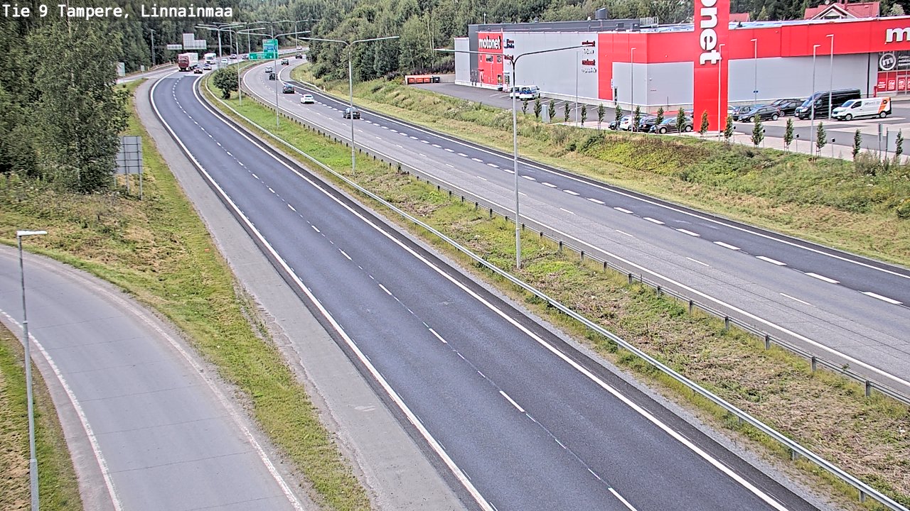 Kelikamerat Kuva Tie 9 Tampere, Linnainmaa, Tampere, Pirkanmaa