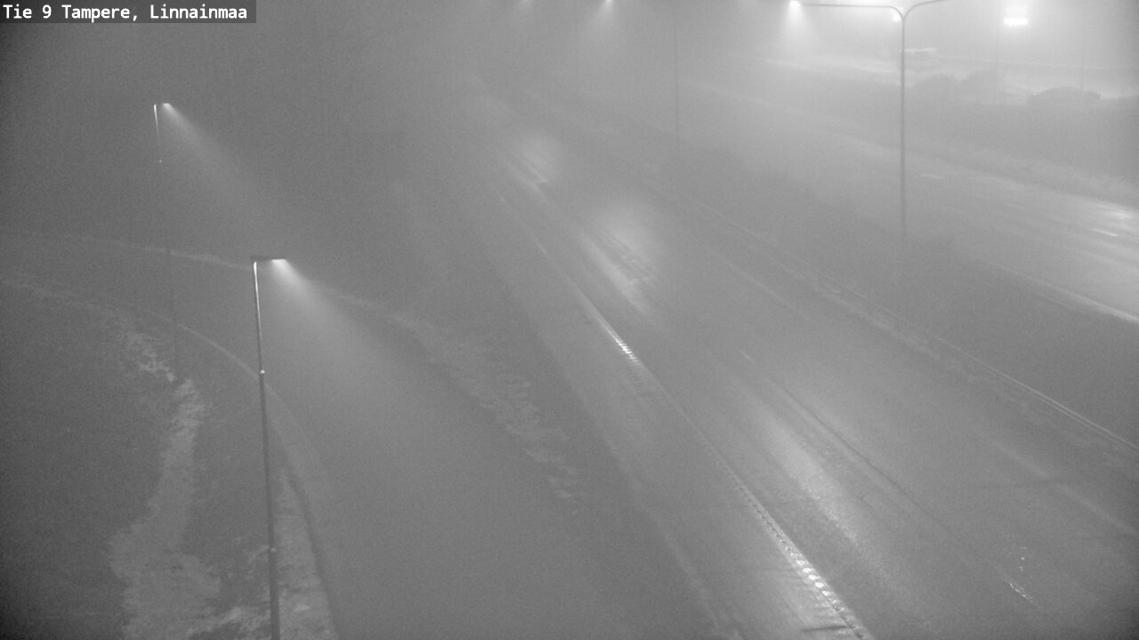 Weather Camera Image Väg 9 Tammerfors, Linnainmaa, Tampere, Pirkanmaa
